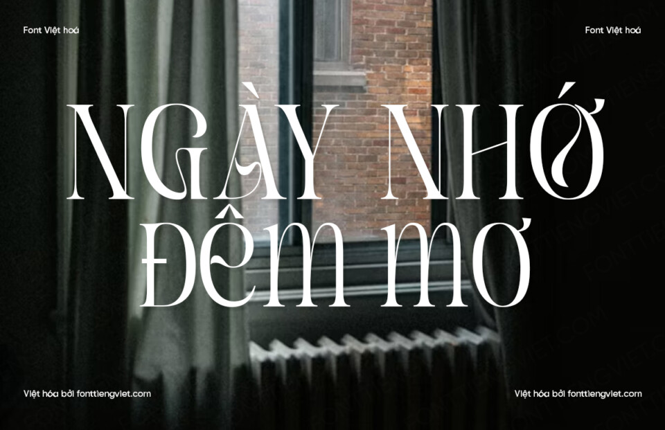 Font Việt hóa VIP Argaka Fashion