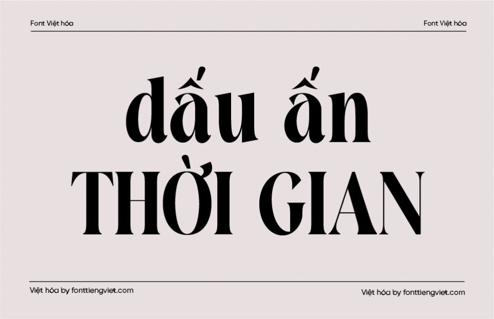 Font Việt hóa VIP Arkosic