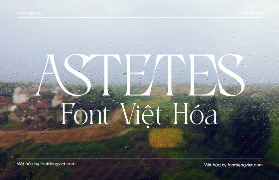Font Việt hóa VIP Astetes
