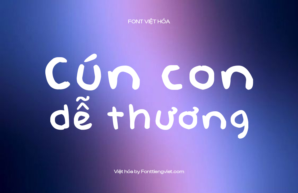 Font Việt hóa VIP Baby Doll