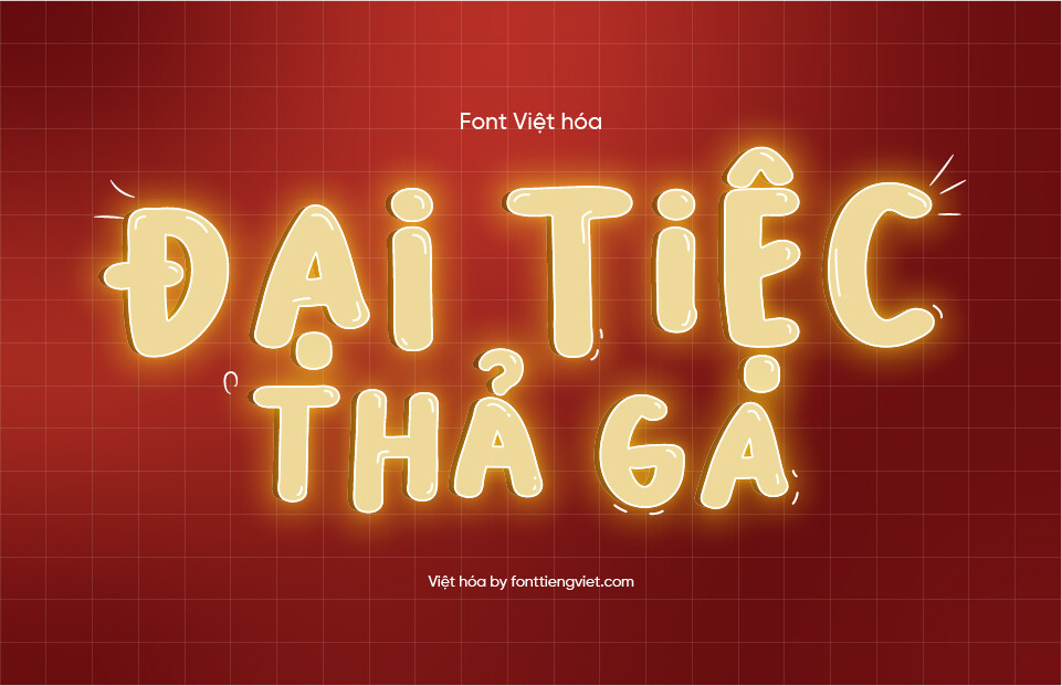 Font Việt hóa VIP Bakso Sapi