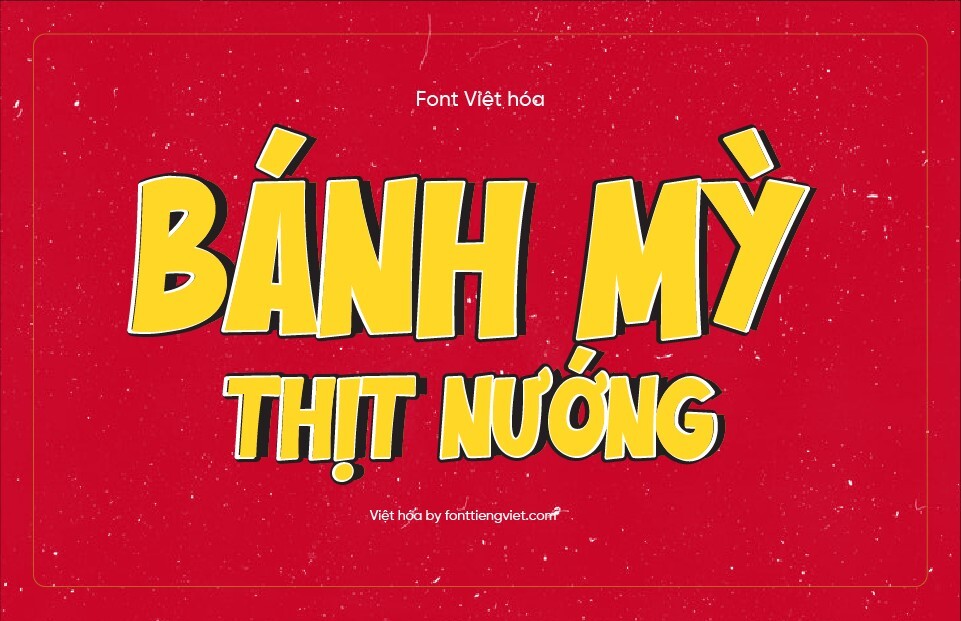 Font Việt hóa VIP Bazinga!
