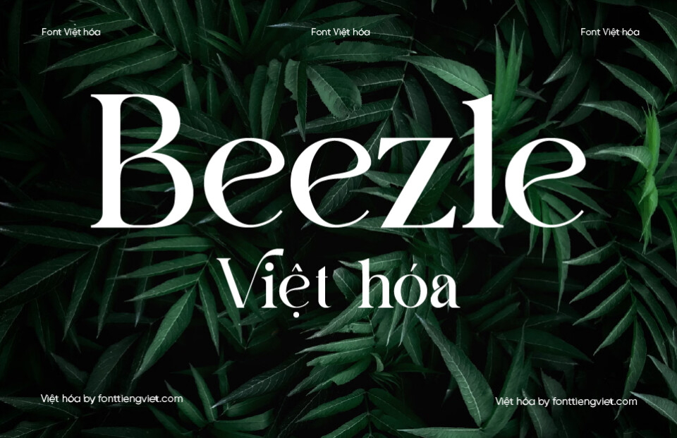 Font Việt hóa VIP Beezle