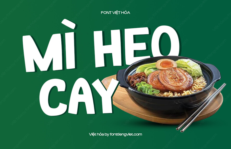 Font Việt hóa VIP Bingo