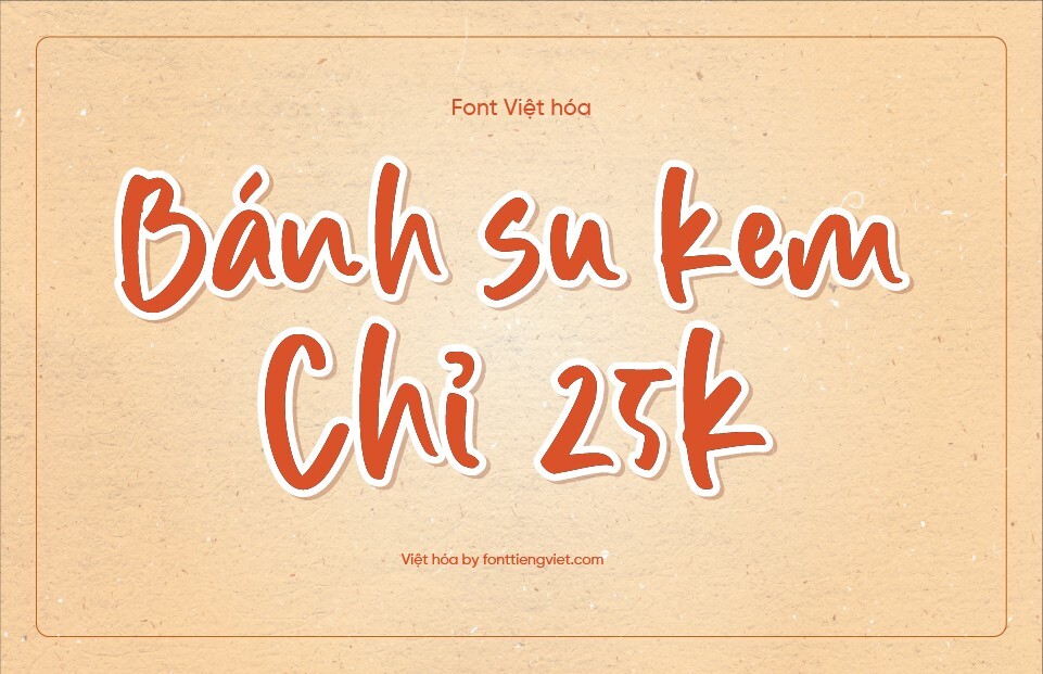 Font Việt hóa VIP Bintang Hati
