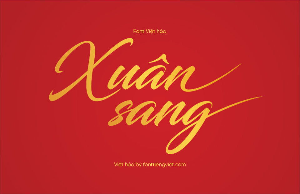 Font Việt hóa VIP Blacksword – Tết