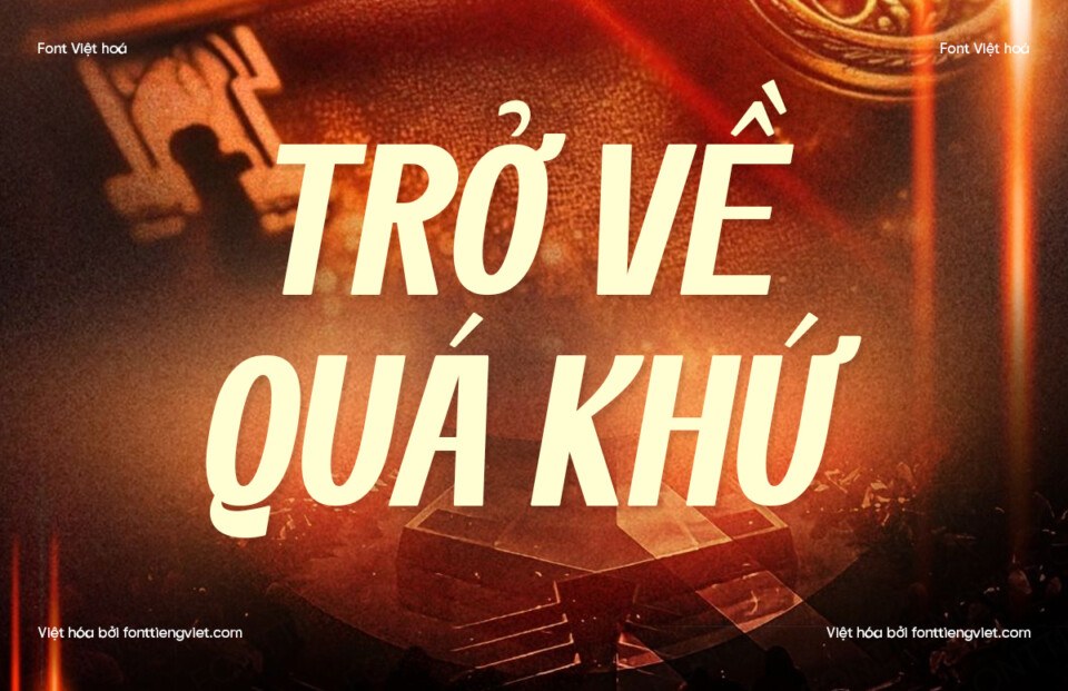 Font Việt hóa VIP Blona Italic