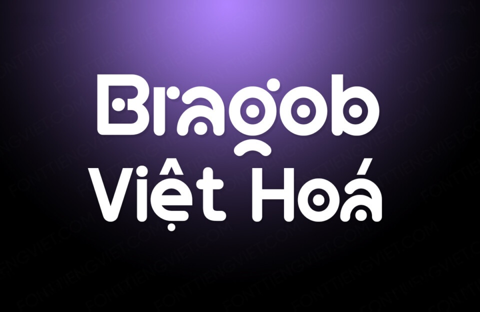 Font Việt hóa VIP Bragob