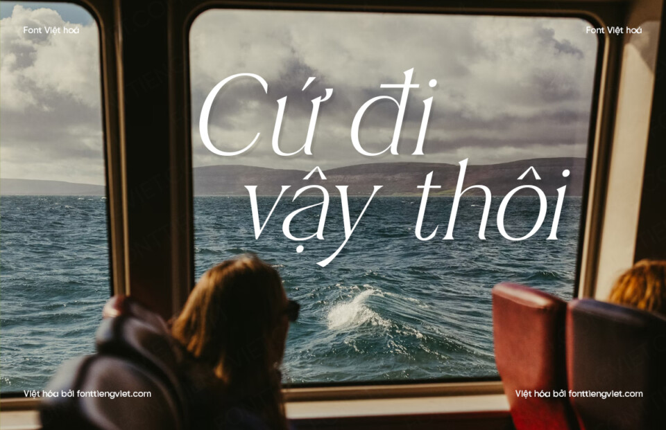 Font Việt hóa VIP Brikey Moura Italic