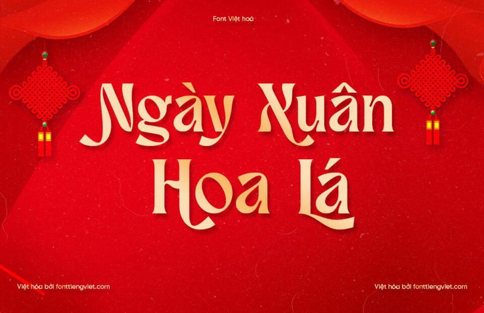 Font Việt hóa VIP Brock Font tết