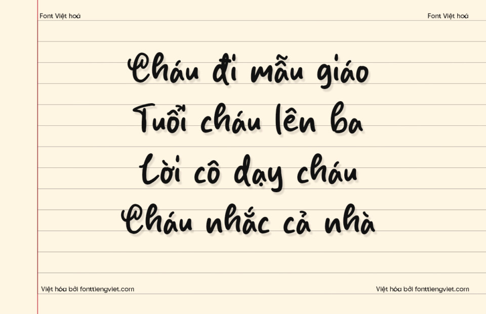 Font Việt hóa VIP Burger Steak