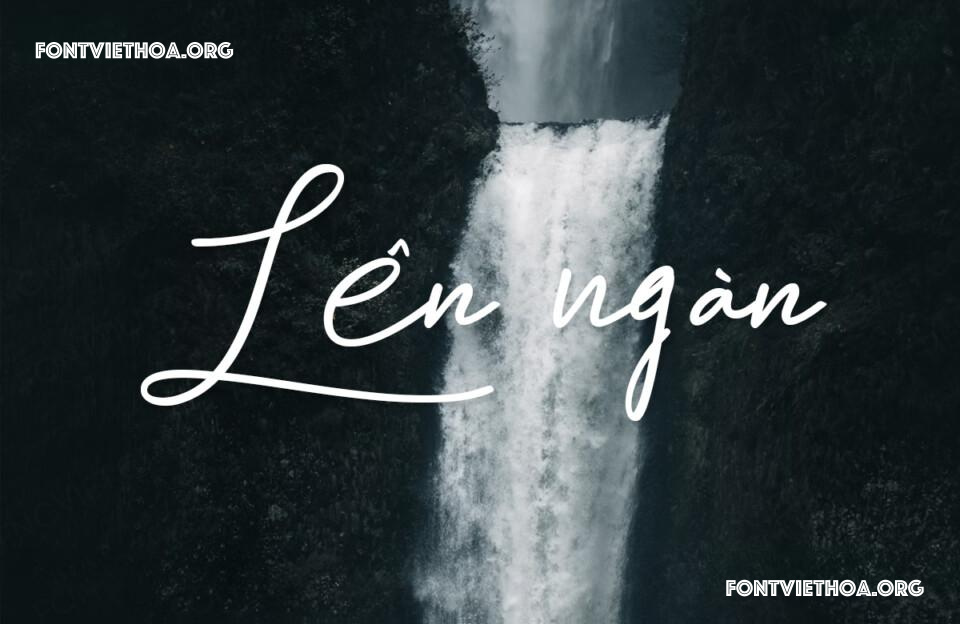 Font Việt hóa VIP Capricious Ambrosia