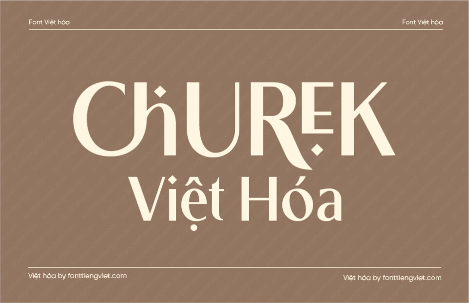 Font Việt hóa VIP Churek