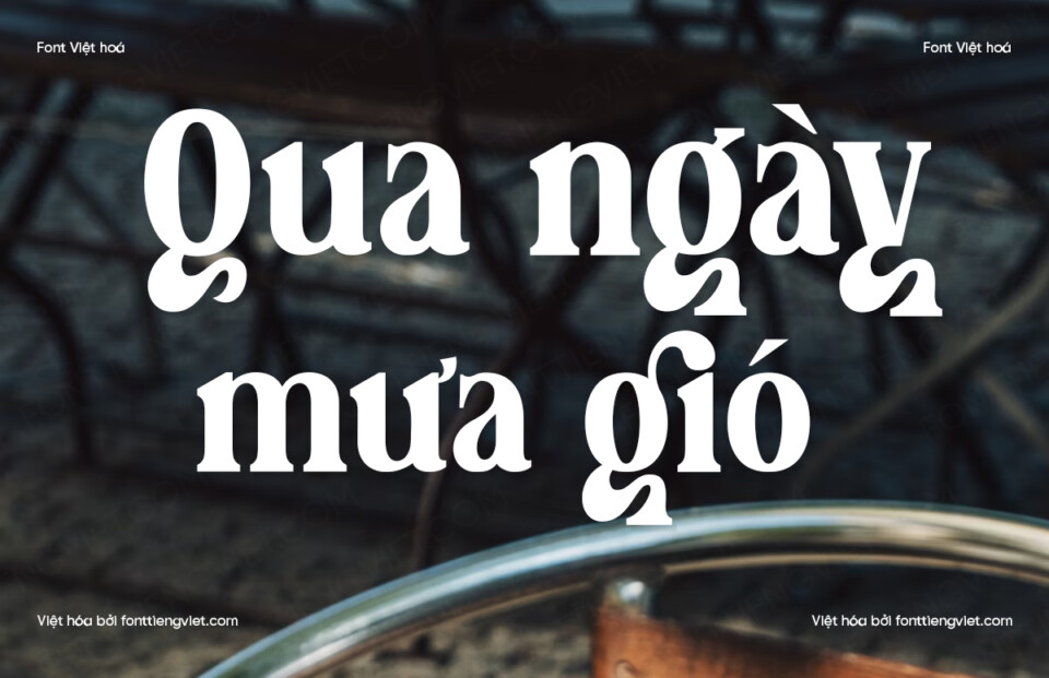 Font Việt hóa VIP Chusten Bullgis