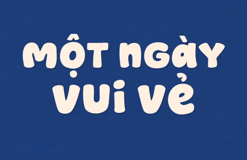 Font Việt hóa VIP Creamy Chicken