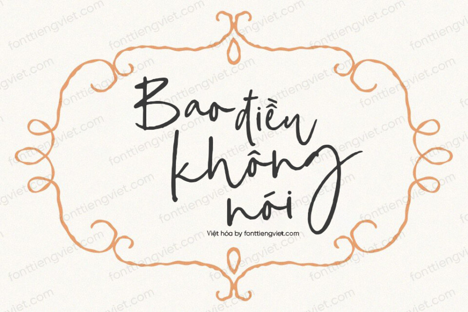 Font Việt hóa VIP Daytona Baressi
