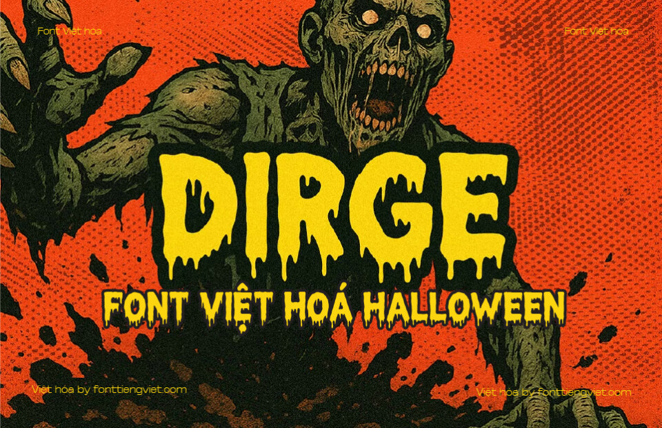 Font Việt hóa VIP Dirge