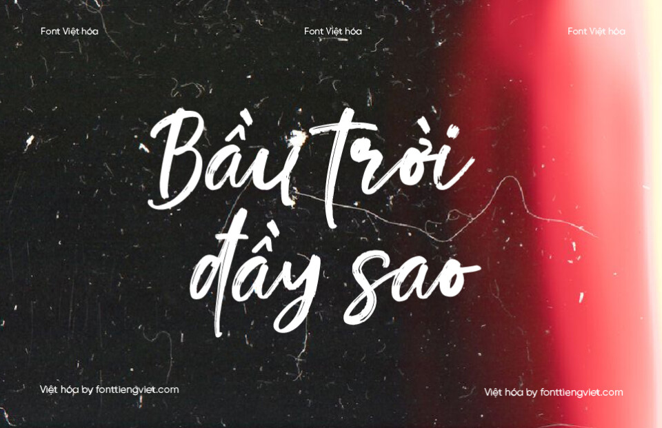 Font Việt hóa VIP Doughty Brush