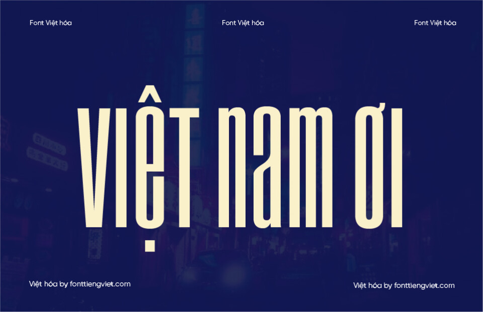 Font Việt hóa VIP Droid 1997