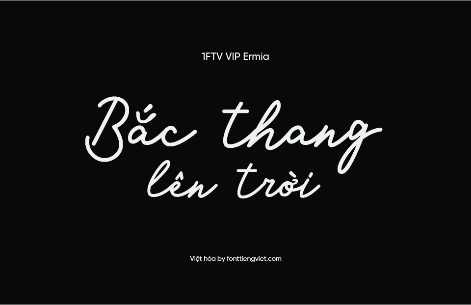 Font Việt hóa VIP Ermia