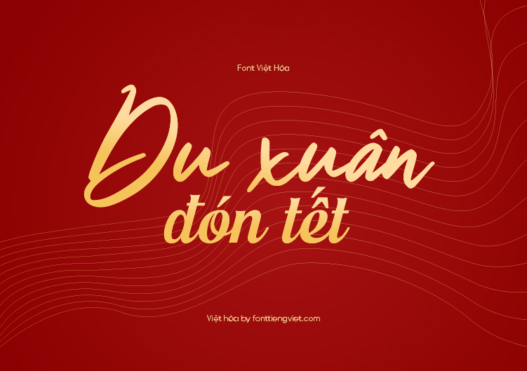Font việt hóa VIP Firegoods – Tết