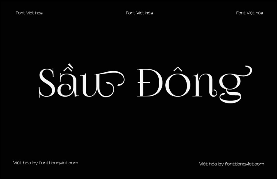 Font Việt hóa VIP Foglihten