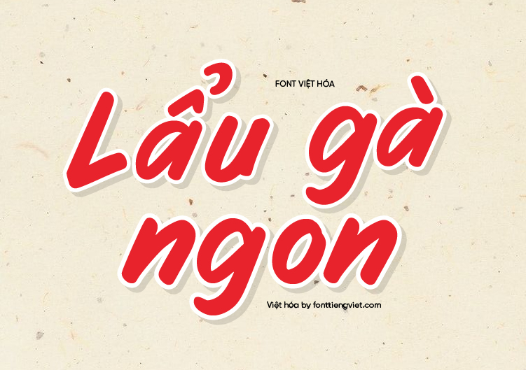 Font Việt hóa VIP Fruity Stories