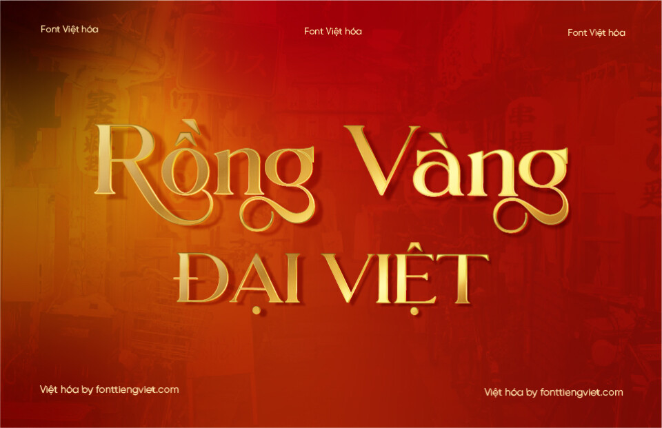 Font Việt hóa VIP Gerlomi – Tết