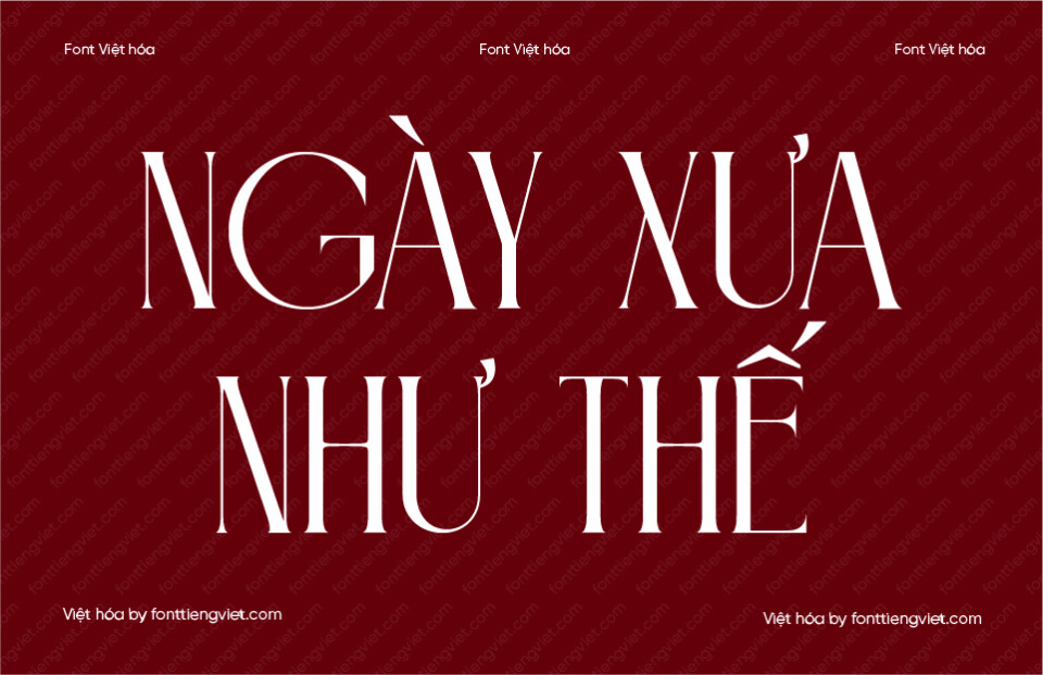 Font Việt hóa VIP Glasvia – Sự lựa chọn hiện đại cho thiết kế thẩm mỹ và bao bì