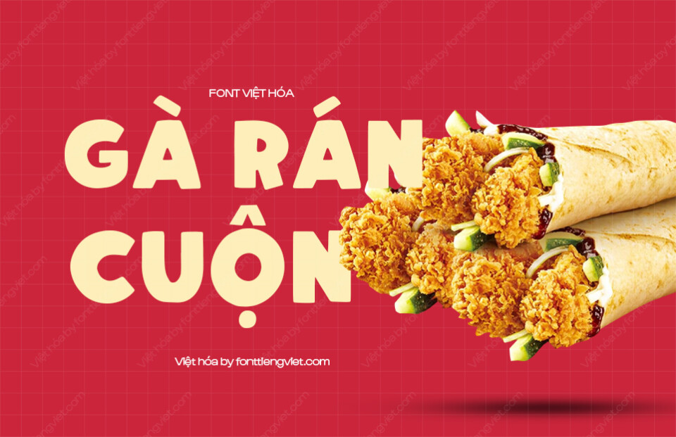 Font Việt hóa VIP Hamberger