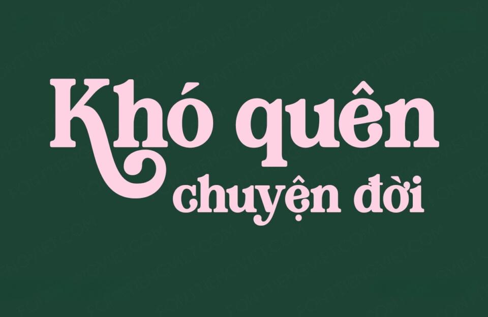 Font Việt hóa VIP Hanela Rusty