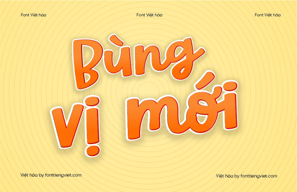 Font Việt hóa VIP Hello Farmer – Font ẩm thực