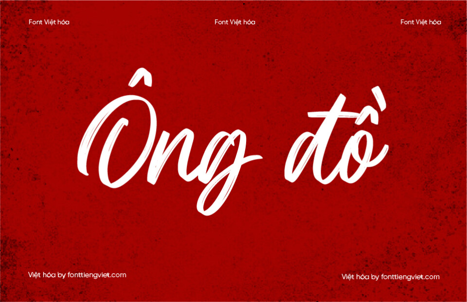 Font Việt hóa VIP Hesmony – Brush