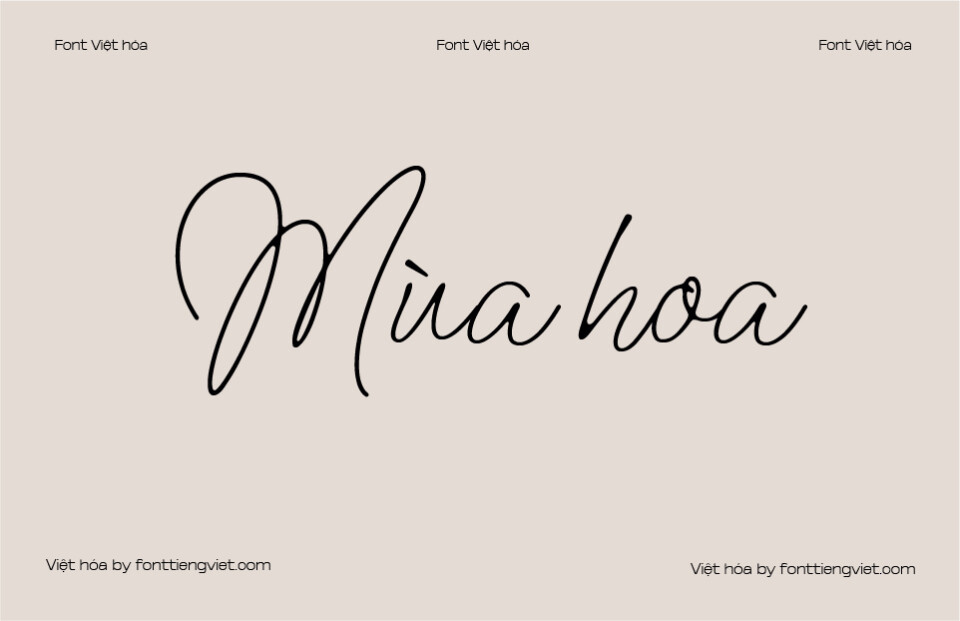 Font Việt hóa VIP Hollywood Secrets Script
