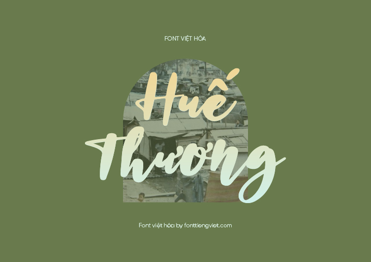 Font Việt hóa VIP Husein Script