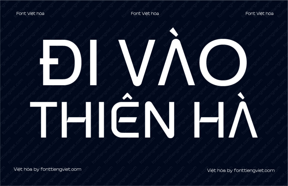 Font Việt hóa VIP Kadera