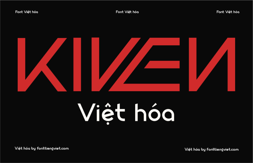 Font Việt hóa VIP Kiven