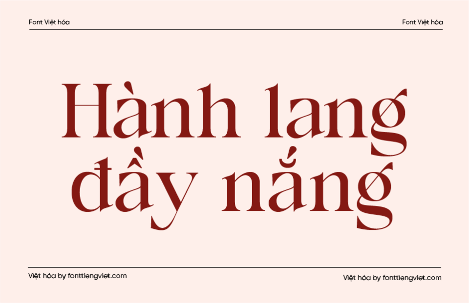 Font Việt hóa VIP Leostut – Sang Trọng & Mạnh Mẽ Cho Thiết Kế Làm Đẹp