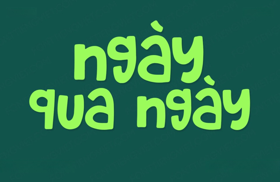 Font Việt hóa VIP Letter Magic