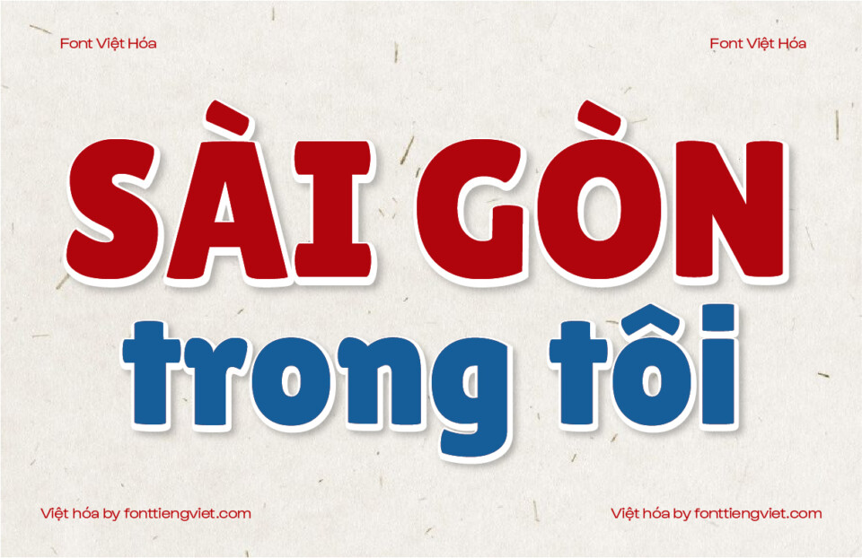 Font Việt hóa VIP Lilita One