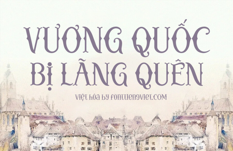 Font Việt hóa VIP Little Witches – Font Việt hóa vintage