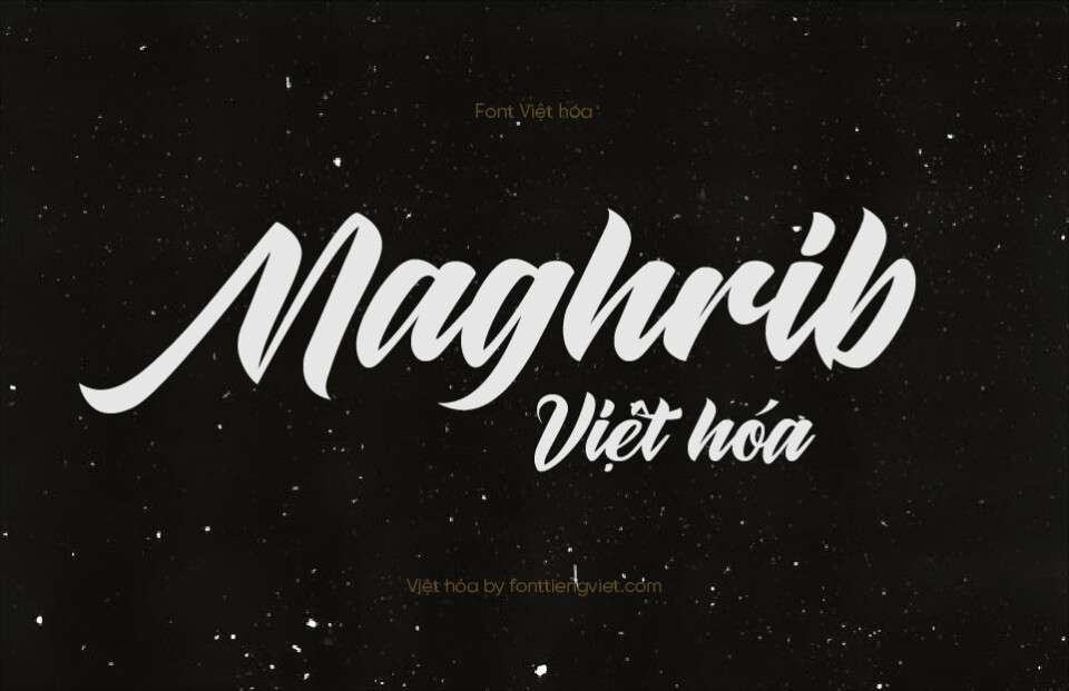 Font Việt hóa VIP Maghrib