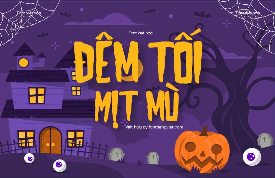 Font Việt hóa VIP MAYHEM – Font Halloween