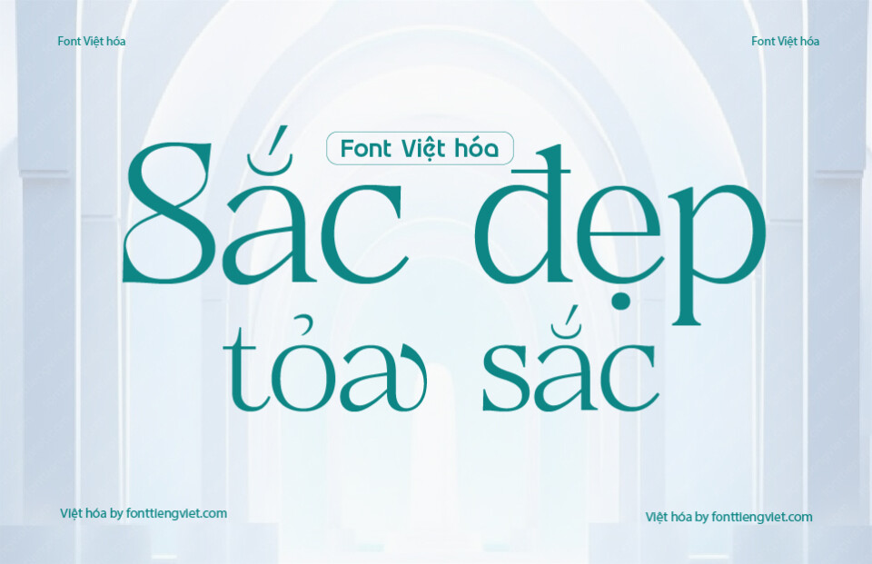 Font Việt hóa VIP Metrolin