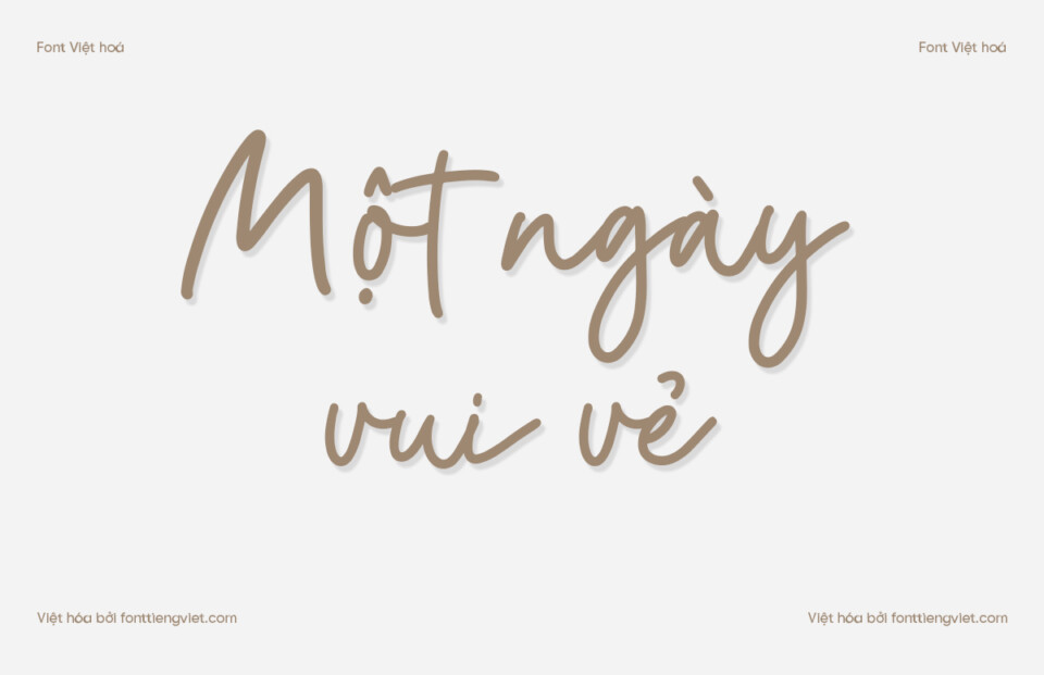 Font Việt hóa VIP Minimalistic