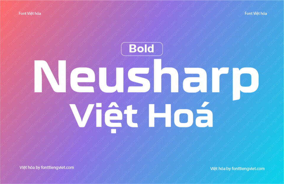 Font Việt hóa VIP Neusharp Bold