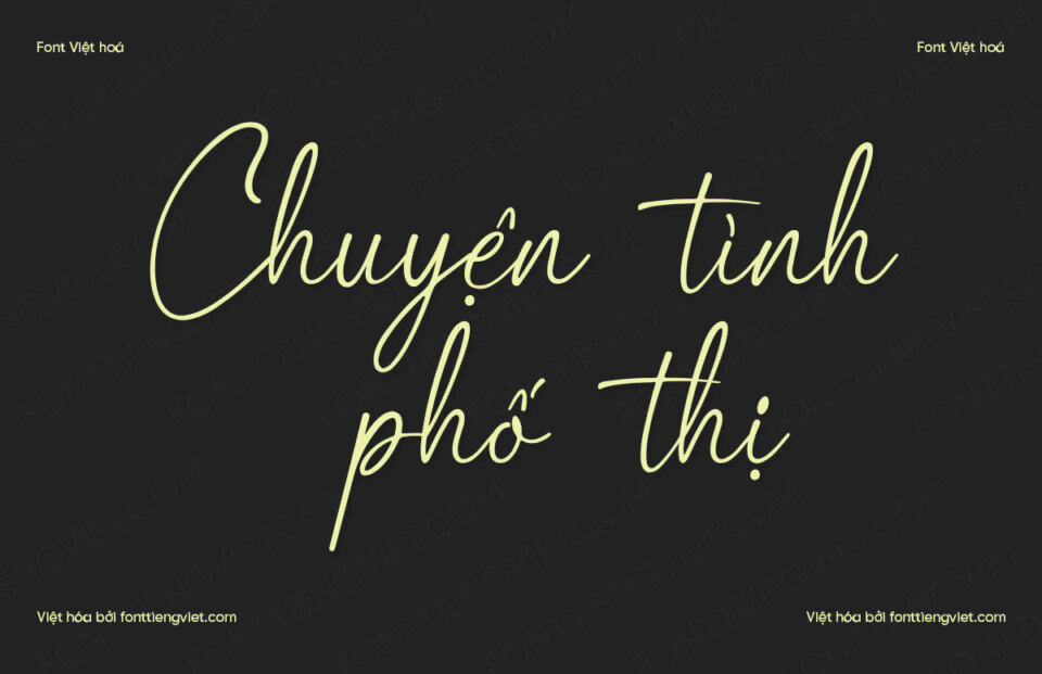 Font Việt hóa VIP Palisade