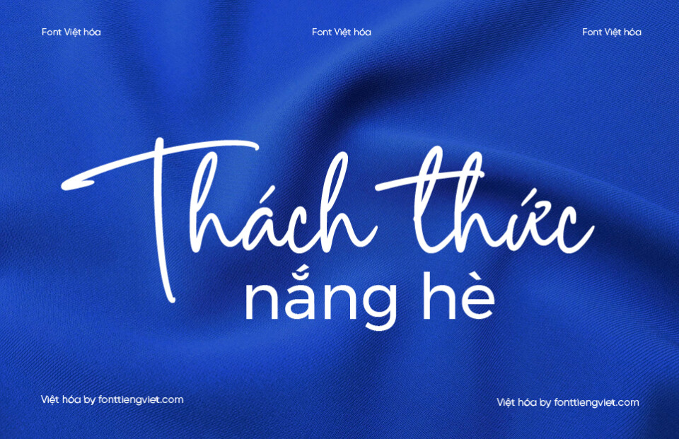 Font Việt hóa VIP Palms Delight – Font Spa mỹ phẩm