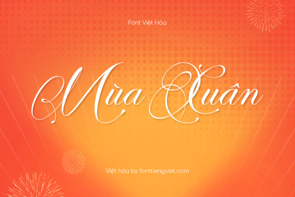Font Việt hóa VIP Perfecto Calligraphy – Font tết