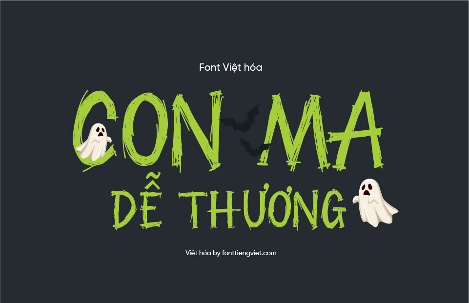 Font Việt hóa VIP Rhope – Halloween